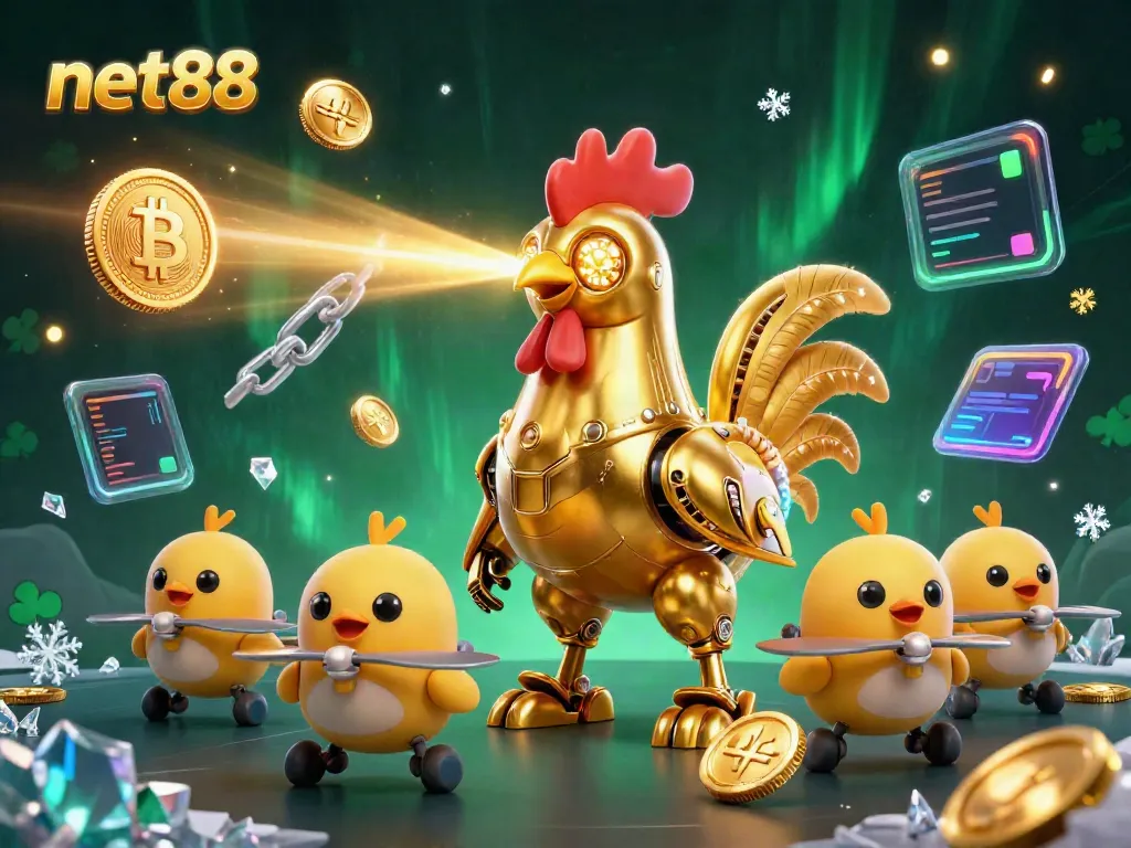 Engage with net88's thrilling gaming experience featuring vibrant characters and cryptocurrencies.