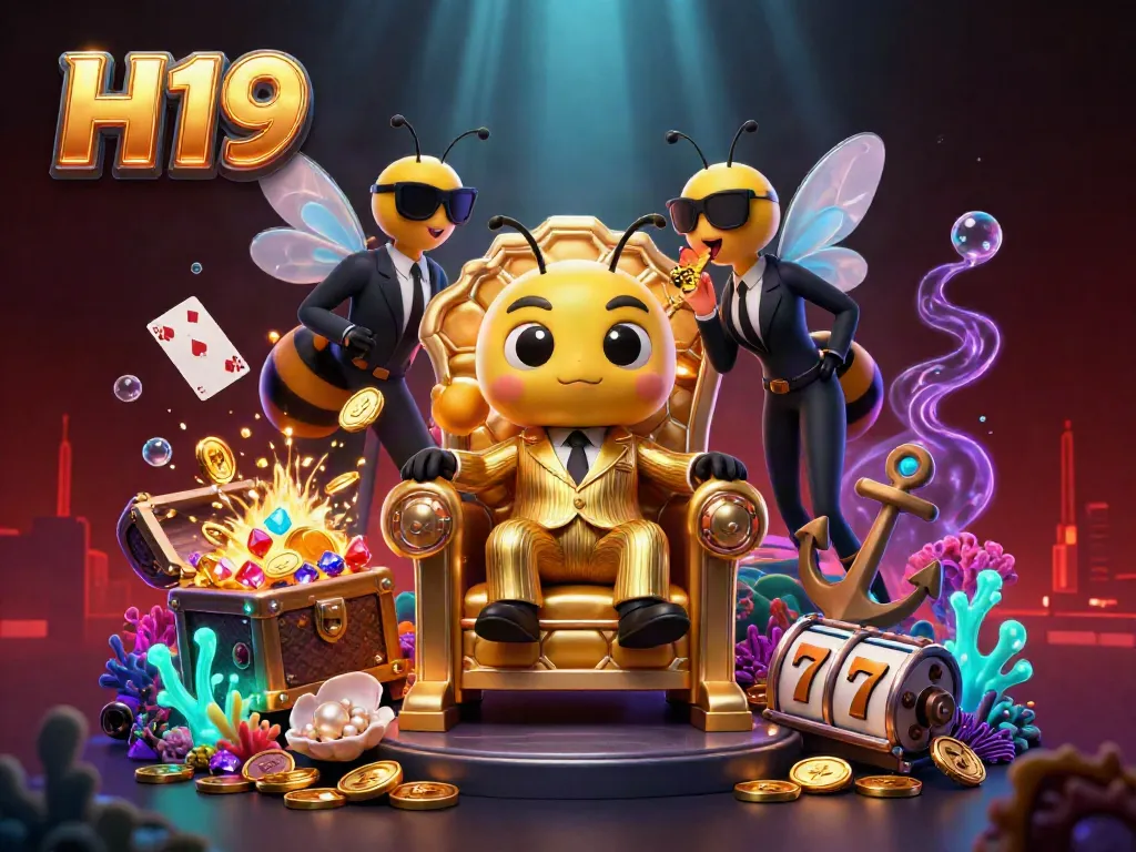 Experience thrilling gameplay at H19 casino with vibrant games and engaging characters.